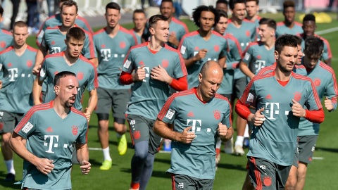 Futbolistas del Bayern Múnich. (EFE)