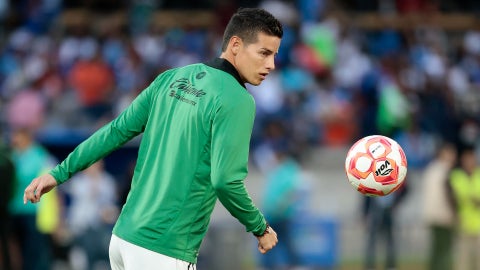 El mediocampista colombiano James Rodríguez. (EFE) (2)