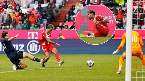 Luis Díaz debuta con el Bayern de Múnich - Foto AFP