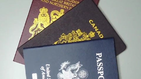 Pasaportes / FOTO: Captura de pantalla
