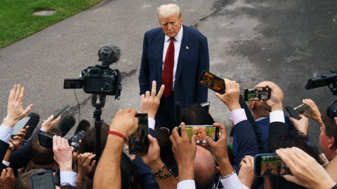 Donald Trump, presidente de Estados Unidos - Foto: EFE