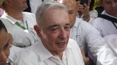 Álvaro Uribe, expresidente de Colombia / FOTO: EFE