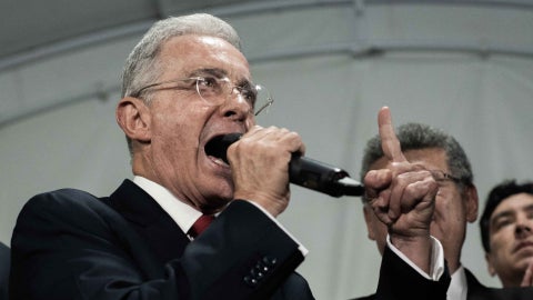 Álvaro Uribe, expresidente de Colombia (EFE)