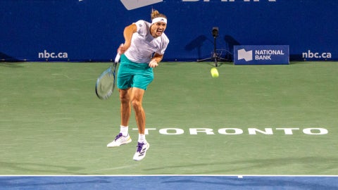 El tenista alemán Alexander Zverev. (EFE)
