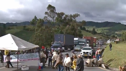 Paro minero en Boyacá y Cundinamerca - Foto RCN