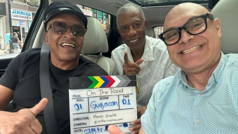 Alexis Lozano y Nino Caicedo en On The Road, homenaje a la Orquesta Guayacán