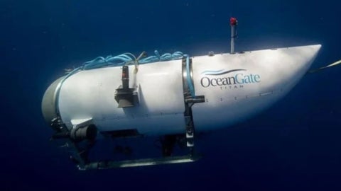 Sumergible Titan de Ocean Gate - Foto cortesía Ocean Gate