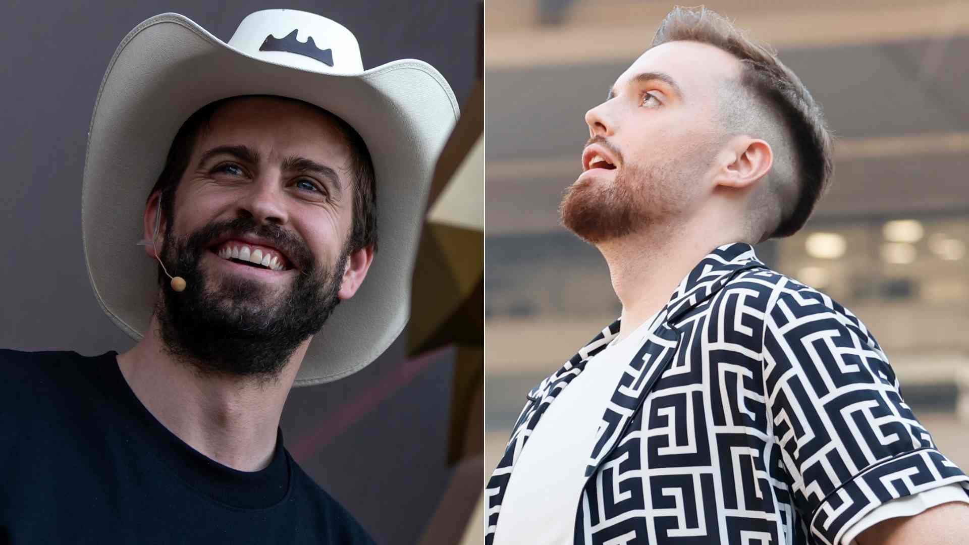 Gerard Piqué e Ibai Llanos - EFE Gerard Piqué e Ibai Llanos - EFE