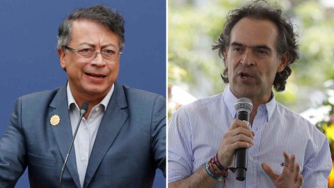 Gustavo Petro y Federico Gutiérrez - EFE