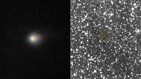 La NASA ha dicho que 3I/ATLAS es un cometa - Fotos Observatorio Internacional Gemini/NASA