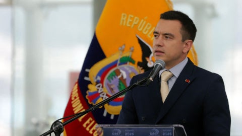 Daniel Noboa, presidente de Ecuador (AFP)