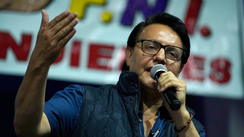Fernando Villavicencio, excandidato presidencial ecuatoriano (EFE)