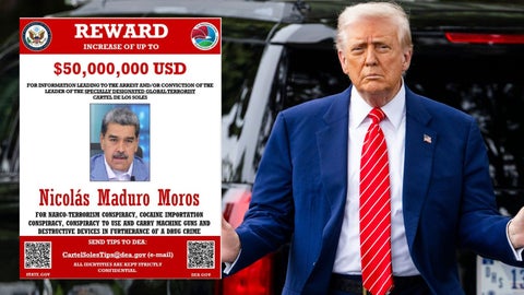 Recompensa por captura de Nicolás Maduro