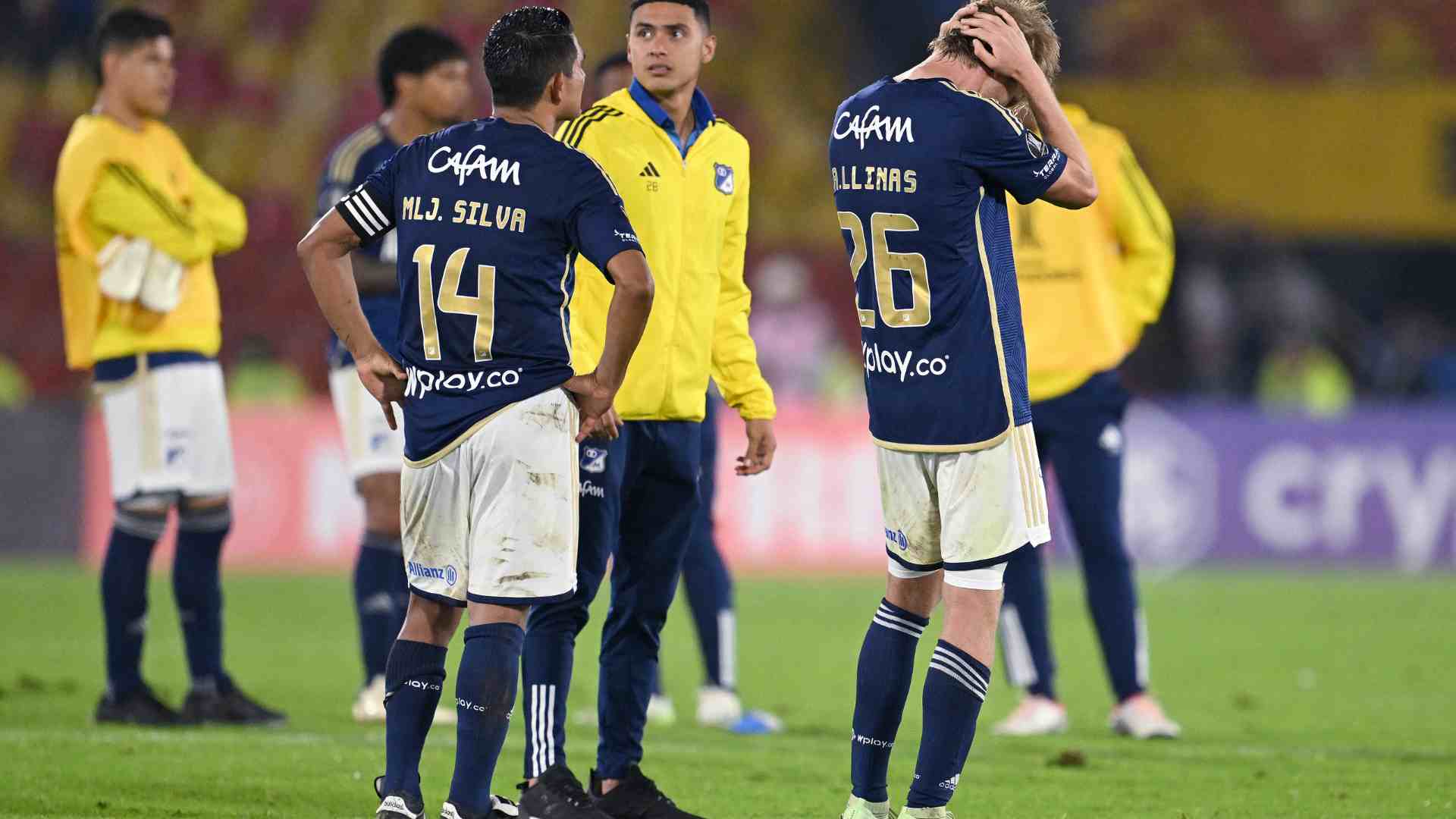 Jugadores de Millonarios - AFP Jugadores de Millonarios - AFP
