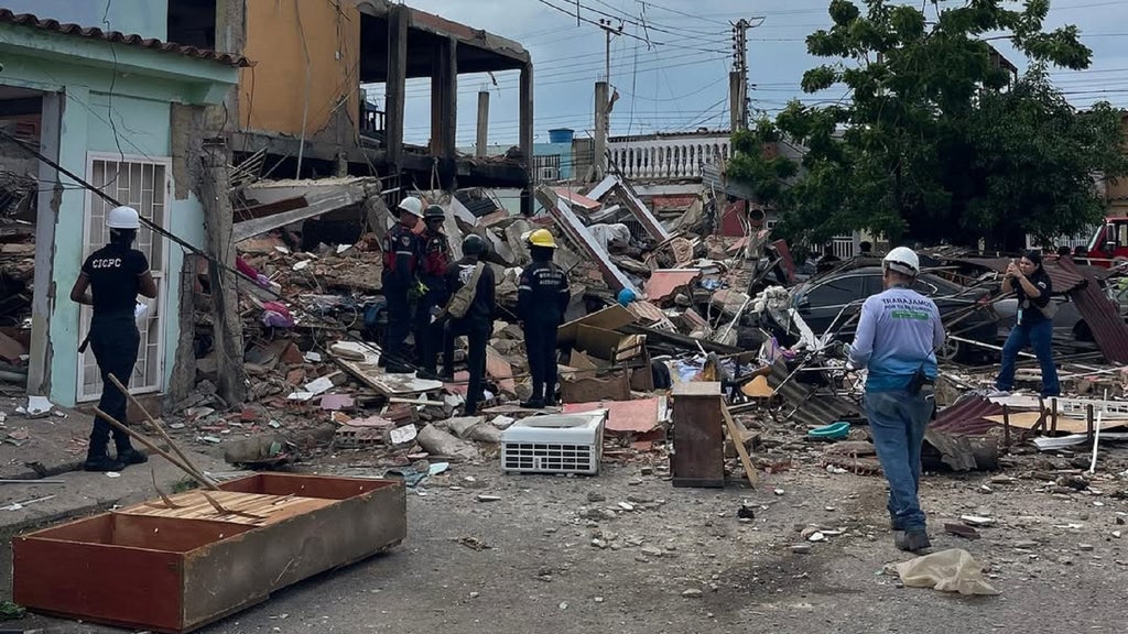 Explosión por fuga de gas dejó una docena de heridos en Anzoátegui ...