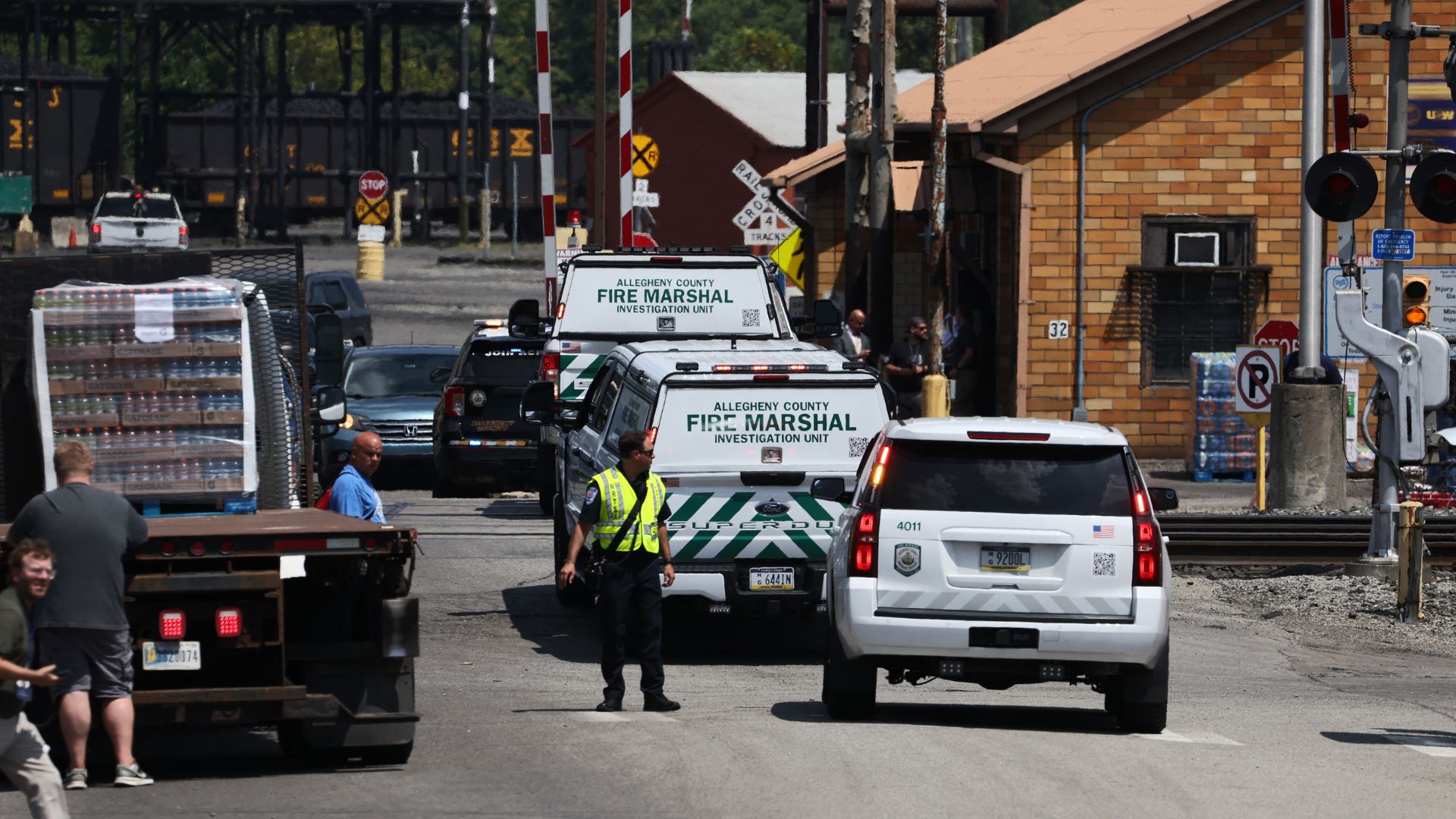 Planta de acero en Pensilvania (AFP)
