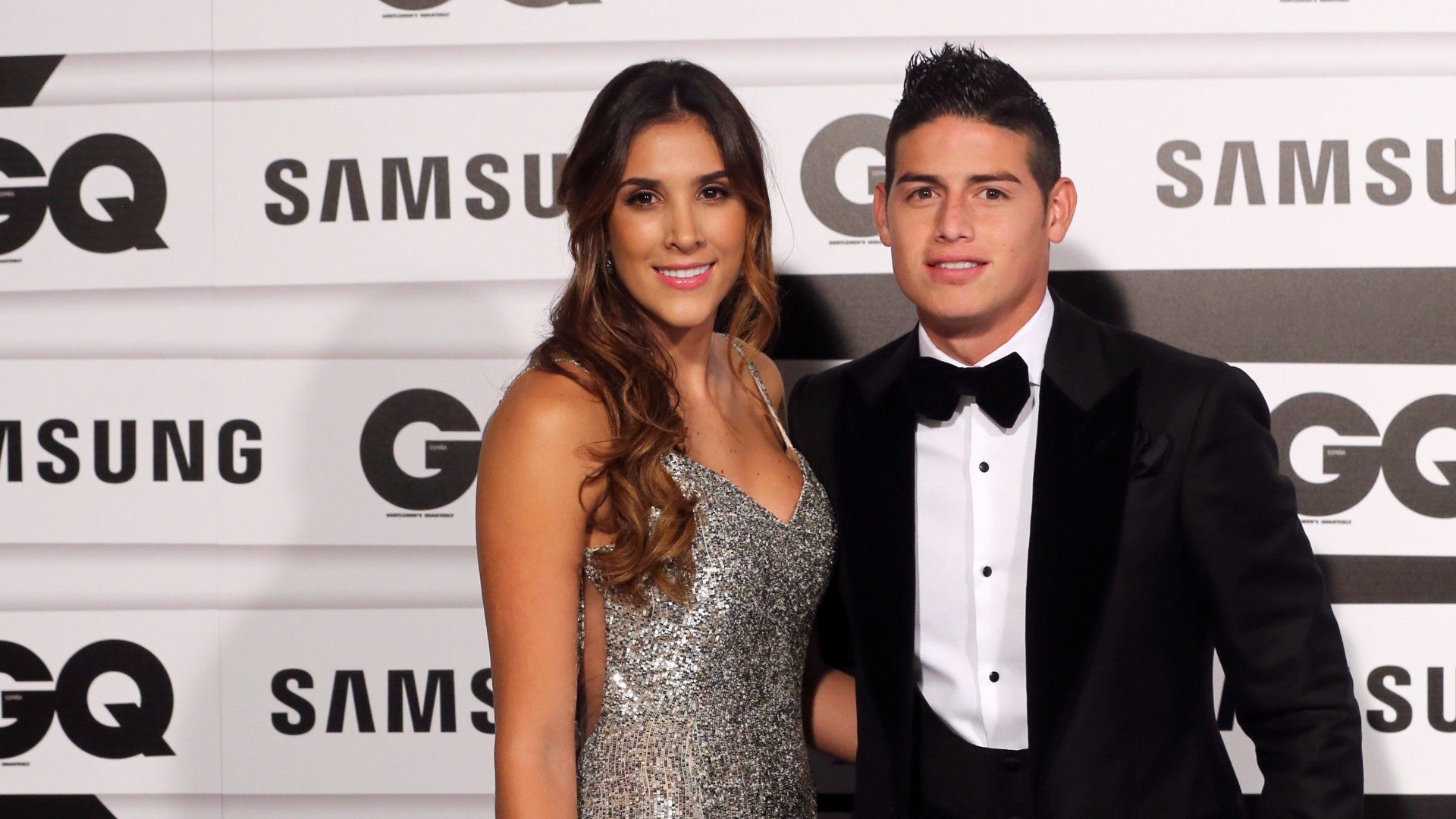 Daniela Ospina y James Rodríguez | Foto: EFE