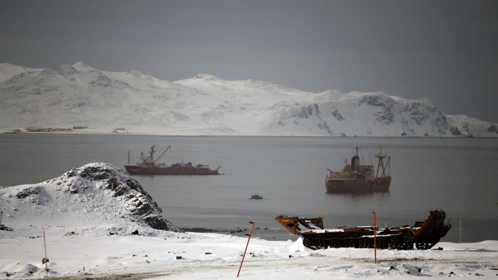 Un glaciar en deshielo reveló los restos | Foto AFP News