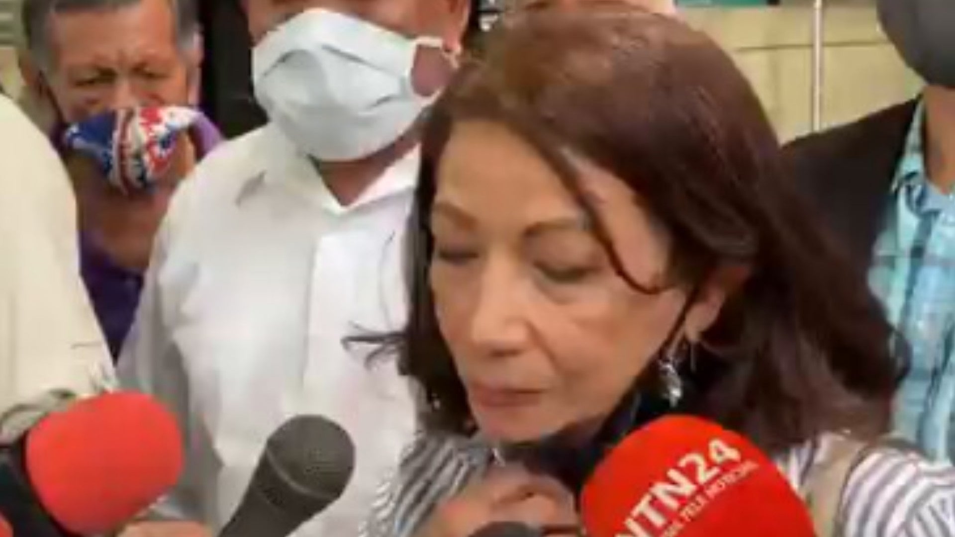 Rusbelia Astudillo, abogada y defensora de DDHH de los jubilados venezolanos - Foto: NTN24 Rusbelia Astudillo, abogada y defensora de DDHH de los jubilados venezolanos - Foto: NTN24