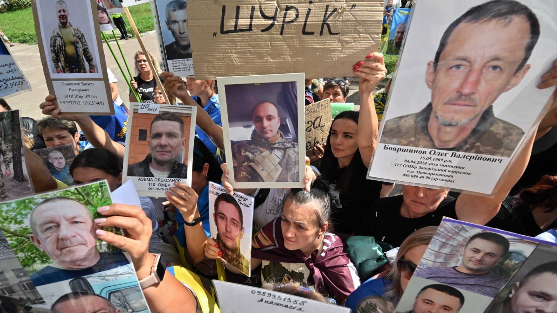 Prisioneros de guerra ucranianos | Foto: AFP