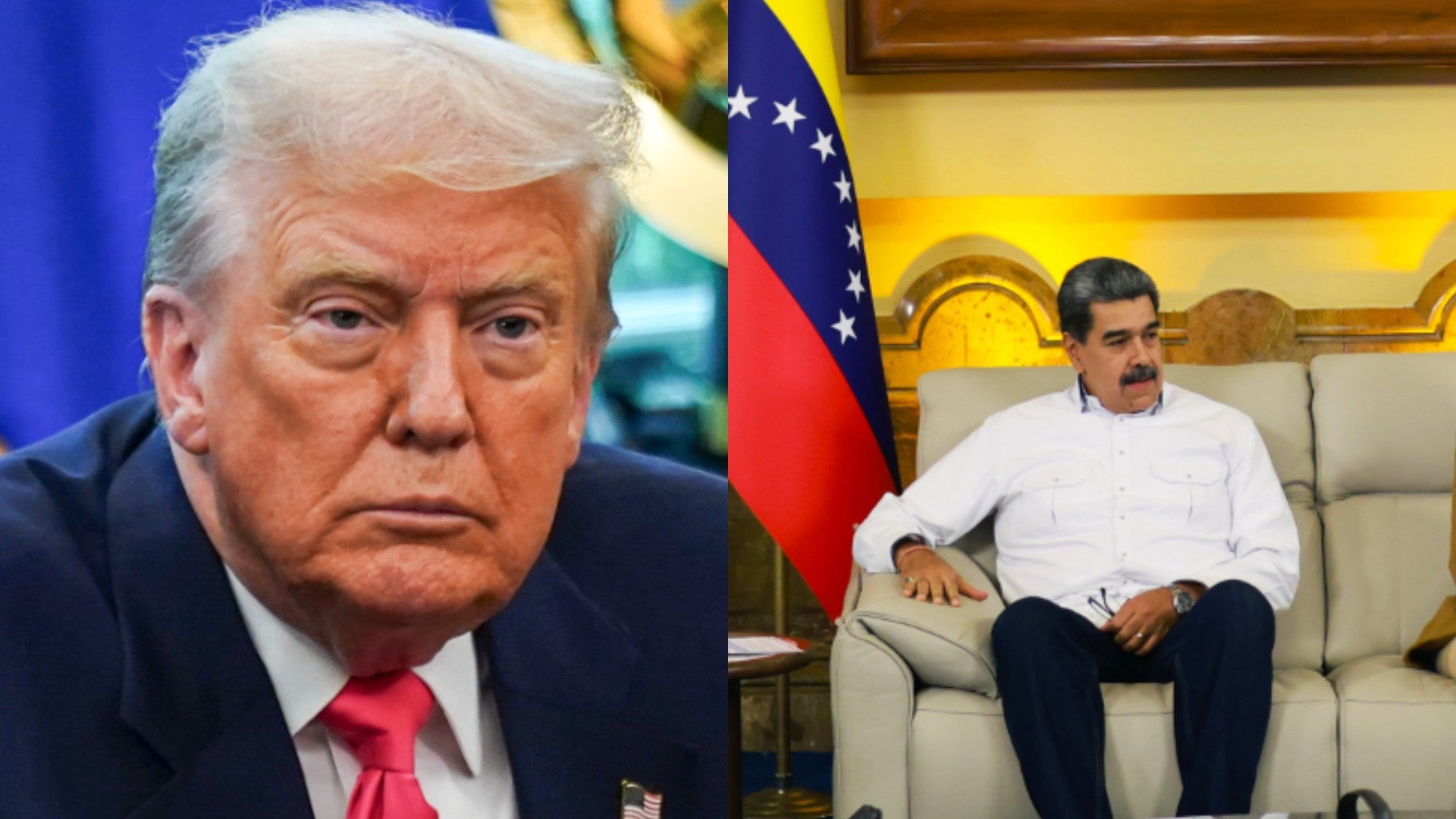 Donald Trump, presidente de EE.UU. / Nicolás Maduro, jefe del régimen venezolano - Fotos: EFE