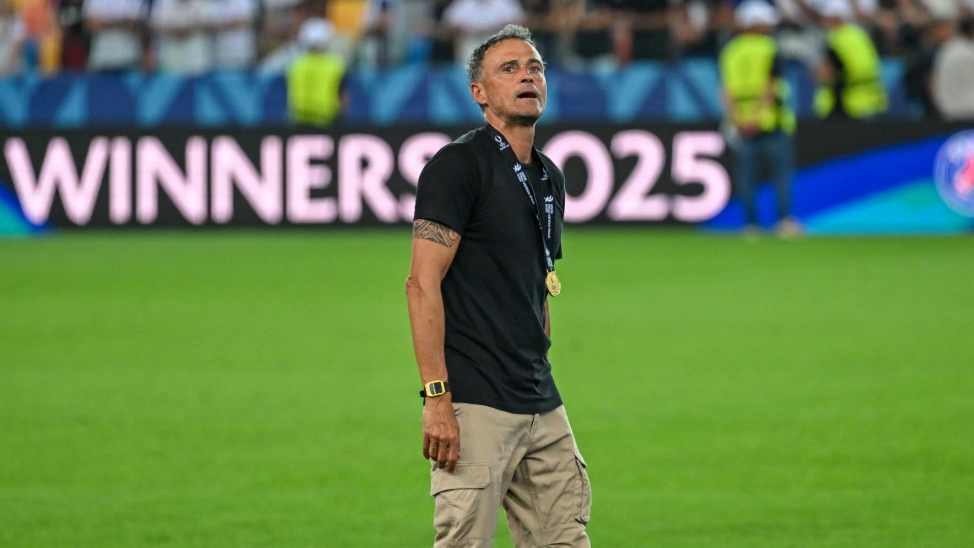 Luis Enrique Martínez, DT del PSG - EFE