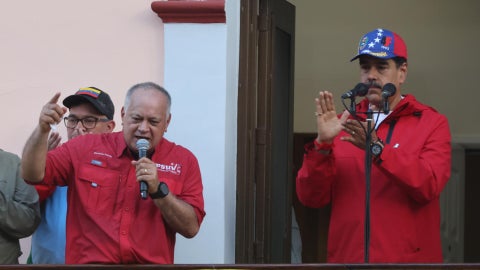 Nicolás Maduro y Diosdado Cabello - Foto: EFE