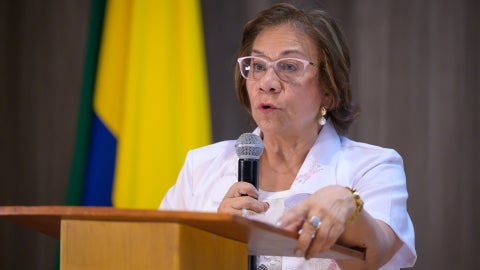La canciller de Colombia, Rosa Yolanda Villavicencio Mapy (Foto_ Cancillería de Colombia)