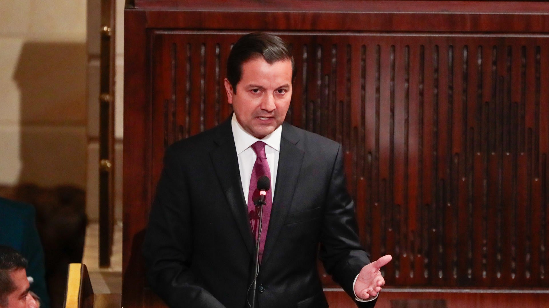 David Luna, precandidato presidencial - Foto: EFE David Luna, precandidato presidencial - Foto: EFE