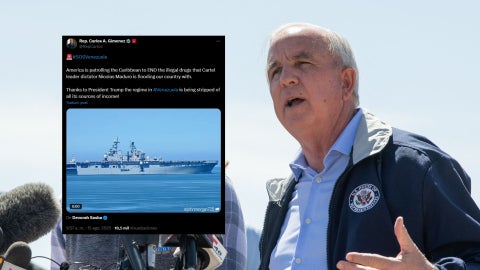 Carlos Gimenez, congresista estadounidense (AFP)