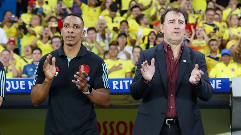 Amaranto Perea y Néstor Lorenzo | Foto: EFE