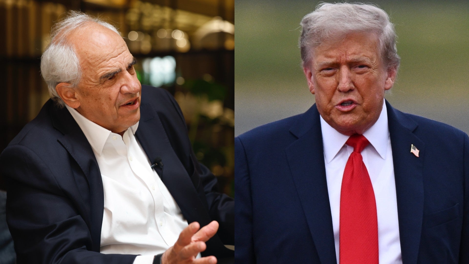 Ernesto Samper, expresidente de Colombia / Donald Trump, presidente de EE.UU. - Fotos: EFE