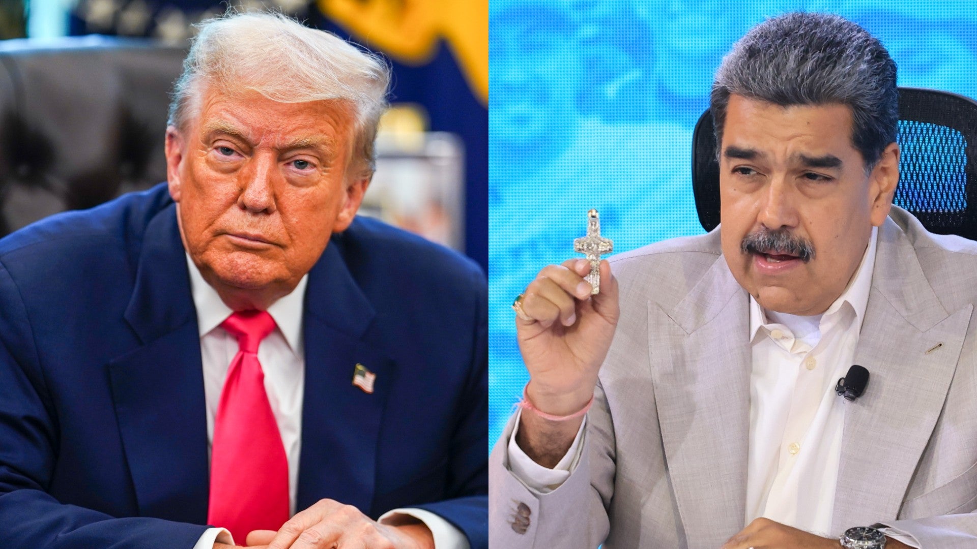 Donald Trump y Nicolás Maduro