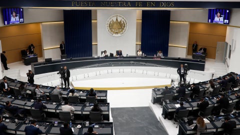 Asamblea Legislativa de El Salvador - Foto: EFE