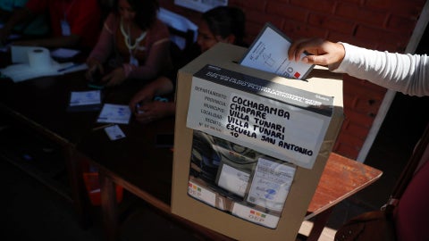 Elecciones Bolivia - Foto: EFE