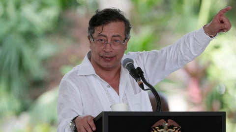 Presidente de Colombia Gustavo Petro-Foto: EFE