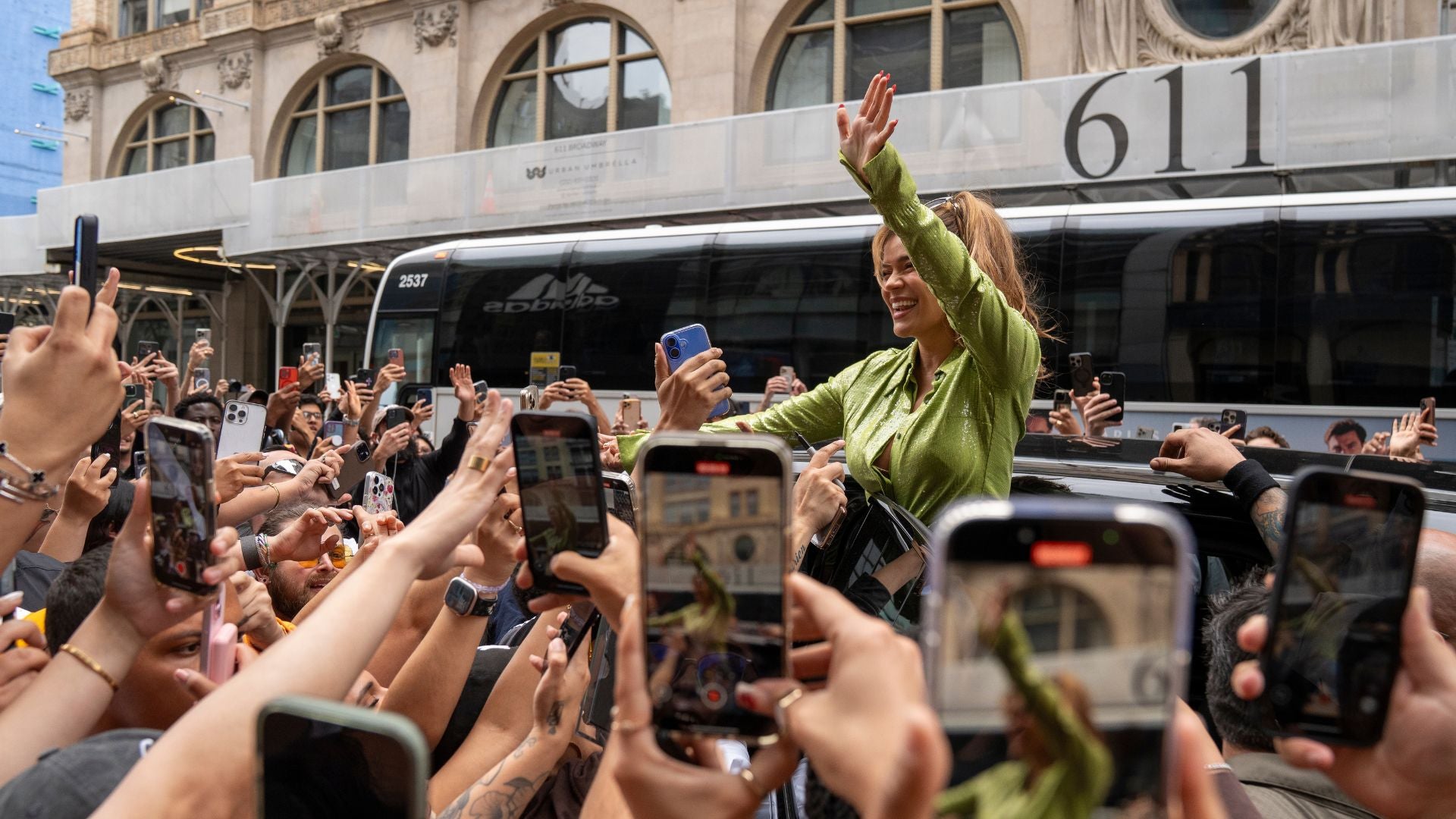 La cantante colombiana Karol G en Nueva York-Foto: EFE