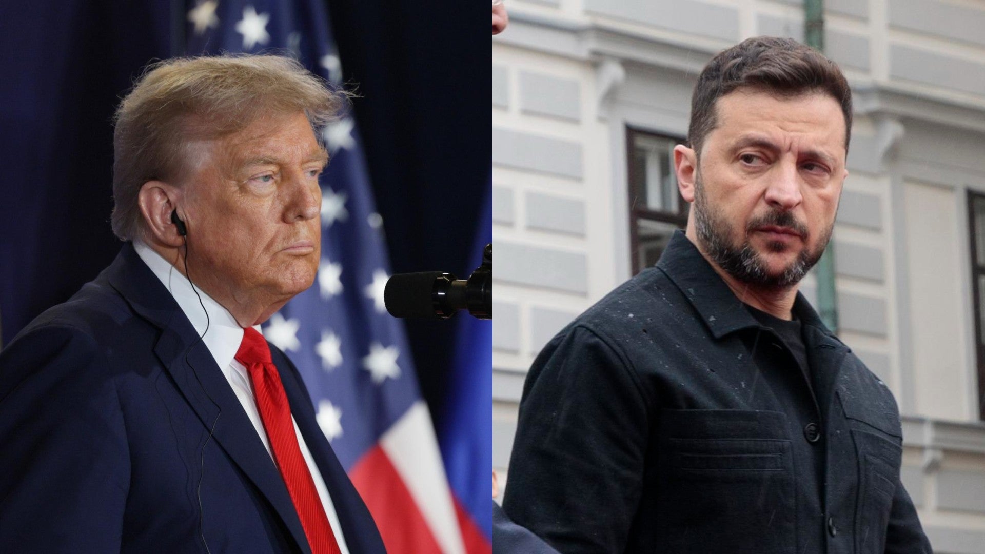 Donald Trump, presidente de Estados Unidos, y Volodimir Zelenski, presidente de Ucrania - Foto: EFE