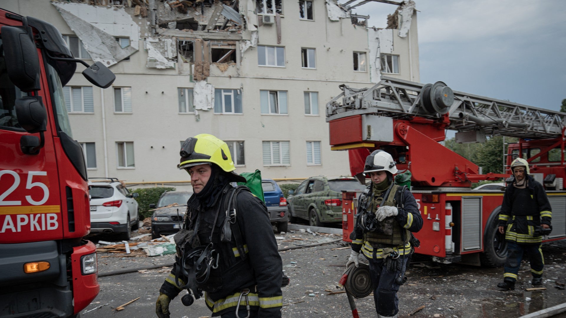 Bombardeos rusos en Ucrania - Foto: AFP
