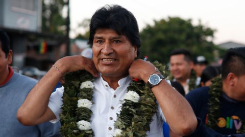 El expresidente de Bolivia Evo Morales-Foto: EFE