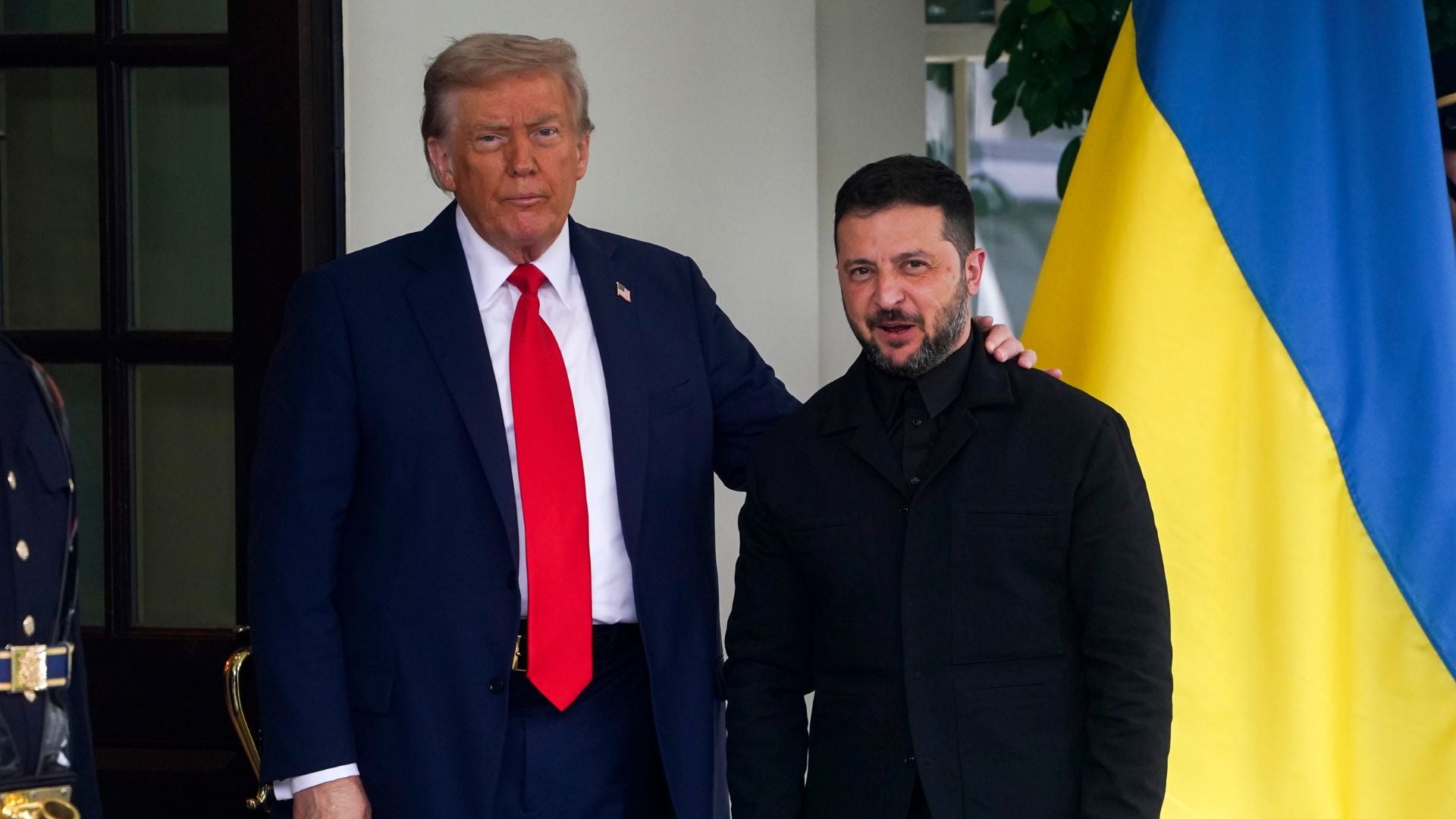 El presidente estadounidense, Donald Trump y su homólogo ucraniano, Volodimir Zelenski, en la Casa Blanca-Foto: EFE