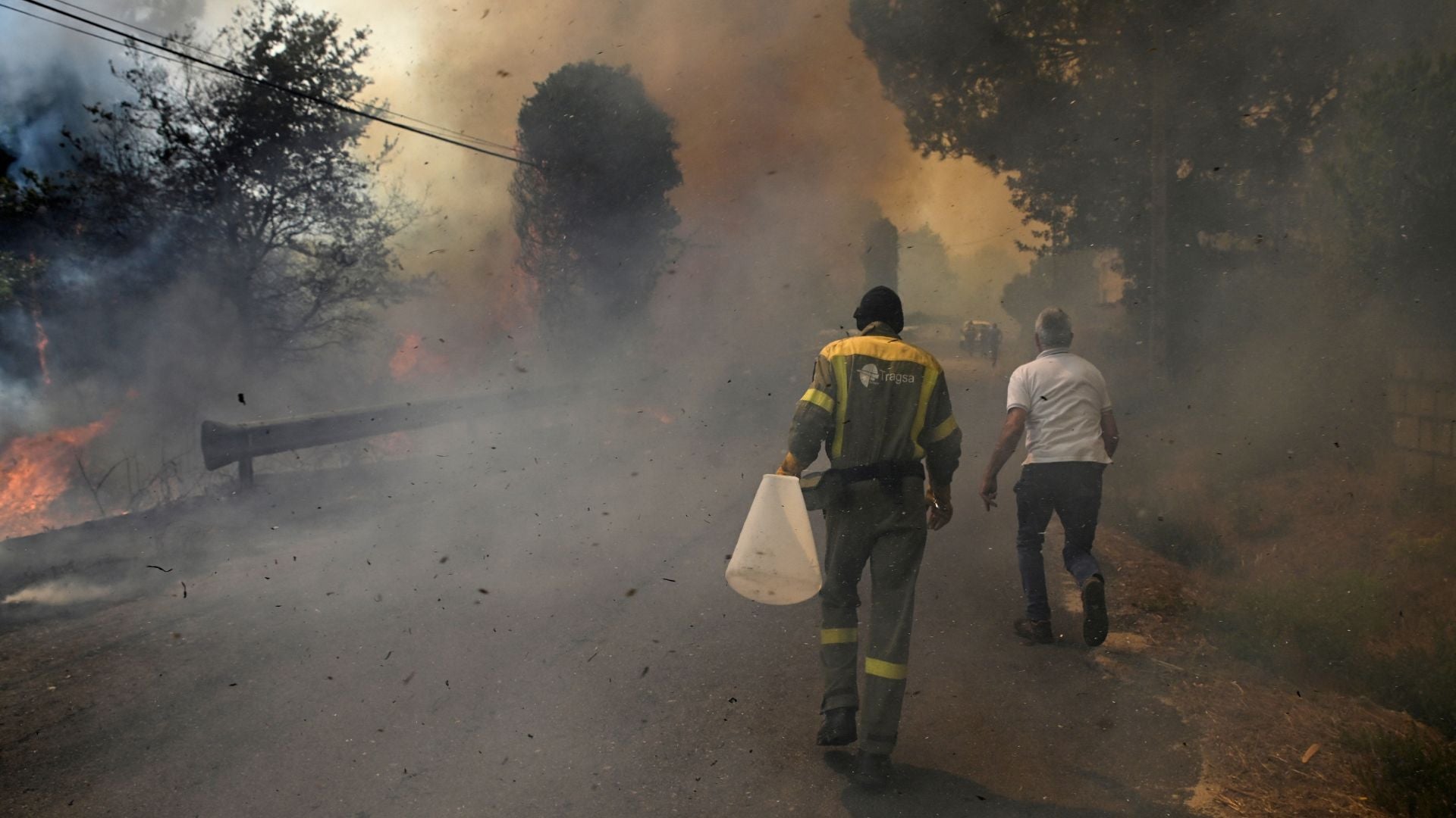 España reporta el peor desastre ambiental por incendios forestales durante los últimos 30 años - Foto EFE