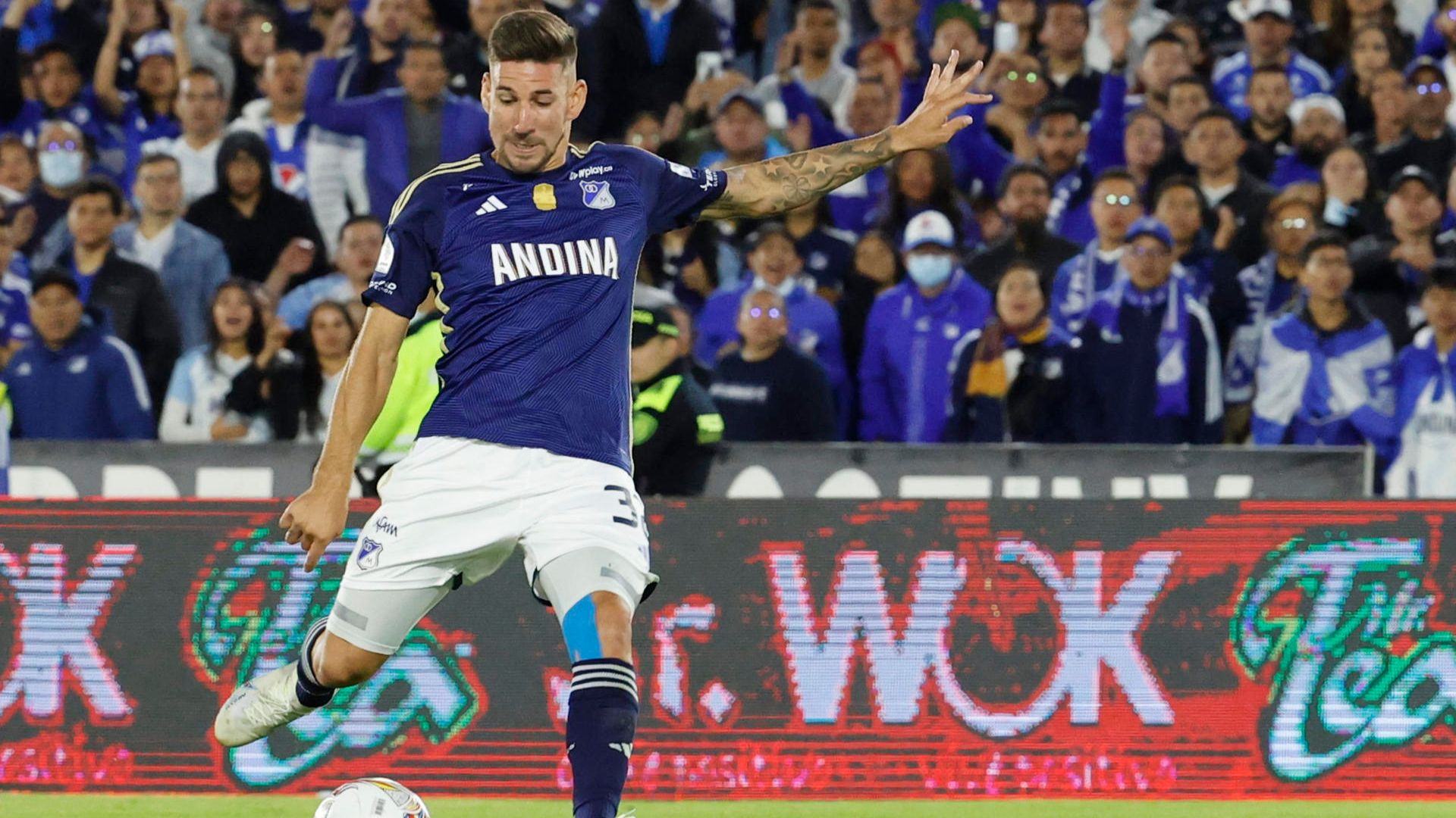 Millonarios continúa en la parte inferior de la tabla del campeonato 2025-II - Foto: EFE Millonarios continúa en la parte inferior de la tabla del campeonato 2025-II - Foto: EFE