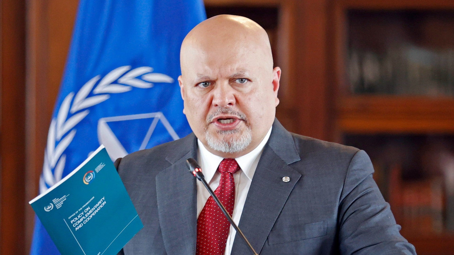 Karim Khan, abogado británico, fiscal jefe de la Corte Penal Internacional - Foto: EFE