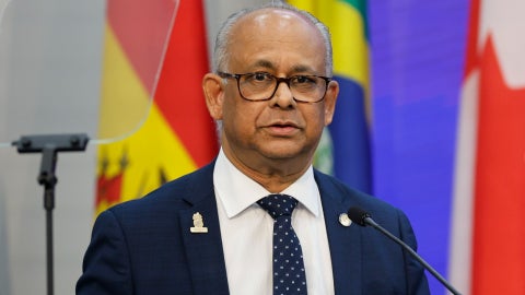 Albert Ramdin, secretario general de la Organización de los Estados Americanos (OEA) - Foto: EFE