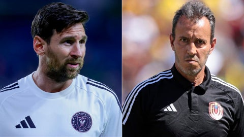 Lionel Messi/ Fernando Batista - Fotos EFE