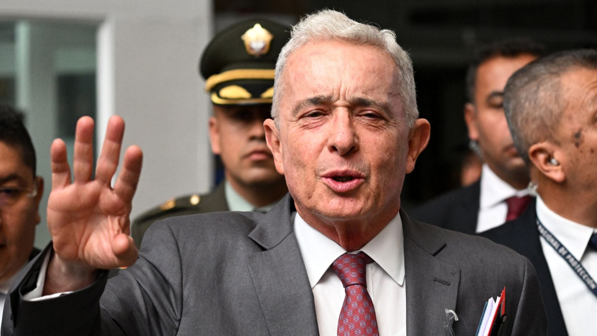 Álvaro Uribe - Foto AFP Álvaro Uribe - Foto AFP