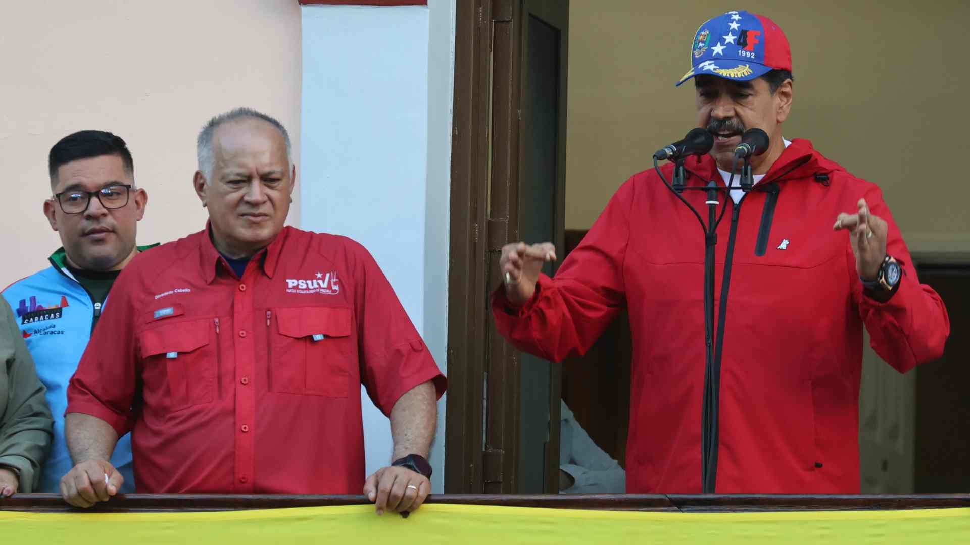 Diosdado Cabello y Nicolás Maduro - EFE