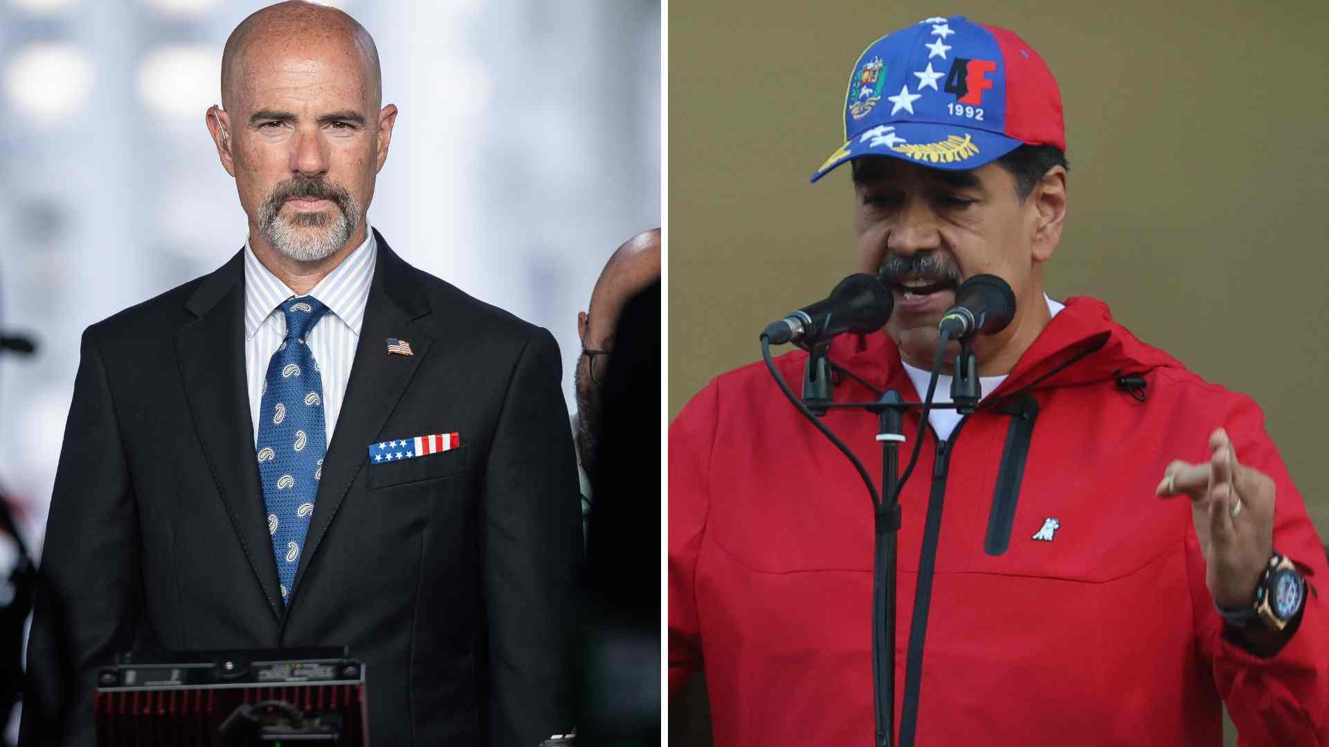 Director de la DEA Terry Cole y Nicolás Maduro - EFE Director de la DEA Terry Cole y Nicolás Maduro - EFE
