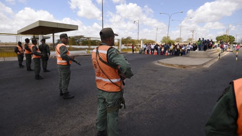 Frontera Paraguachón - Foto Juan Barreto - AFP
